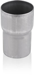 51mm naar 60mm uitlaatadapter, motorfiets uitlaatpijpadapter buisverkleiner uitlaatadapter incl.,zilver,normaal