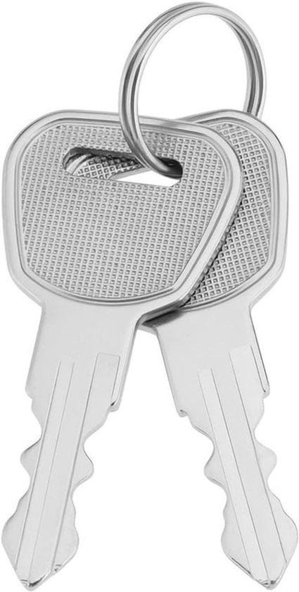Sleutelhangers voor Scooter - Mobiliteit Sleutels - Ontsteking - 2 stuks - 7325 8325 Compatibel met Scootmobiel - SHOPRIDER - Sterling - Grijs Model