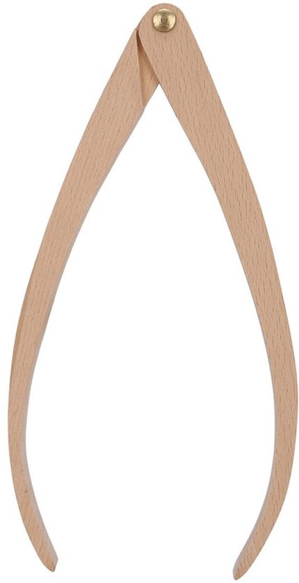 12" Houten Caliper - Pottery Tools - Blauw - Duurzaam Ontwerp
