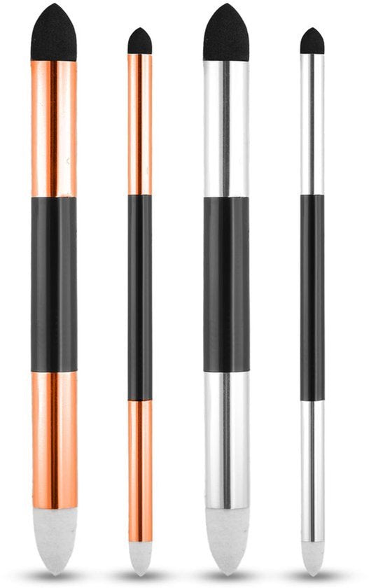 4pcs Blending Sponge Pen - Tweeënhalfvoudige Mengpen voor Kunst - Pastelkleur - Wasbaar en Herbruikbaar