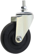 Vervangingswiel Hoverkart 4 inch met Metalen Beugel - Rubberen Wielen voor Scooter Accessoires