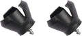 Golfbal opraper - Golf accessoire - 3-Prong Zuignap - Zwart - Ball retriever - Handig gereedschap - Zuignap - Geschikt voor alle golfliefhebbers - Zwarte versie - 2 Stuks Golfbal Opraper Zuiger Grijper Klauwbal Golf Accessoire (Kleur: Zwart)