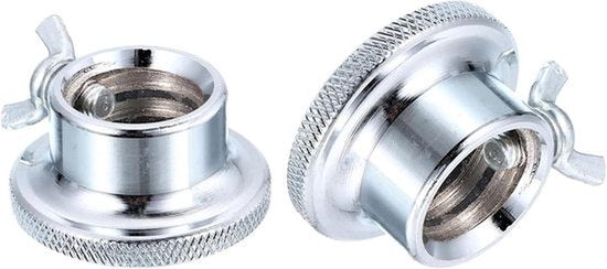 Schroefklemmen 28mm - Antislip - Voor lange halters en halters - 2 sets