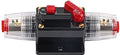 50AMP-100AMP Power Contractor, Reset Zekeringhouder met Drukknop, Auto Audio Beugel voor Auto Booster Zekeringhouder Marine Fiets Gebruik, 12-24V (80A)