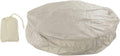 Waterdichte ronde hoes voor opblaasbare whirlpool spa zwembad - polyester taft 190 zilver (210 x 30 cm beige)