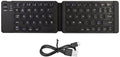Draadloos mini-toetsenbord Opvouwbaar toetsenbord Bluetooth 3.0 Ultradun oplaadbaar Compatibel met iOS Android Windows Smartphone Tablet Laptop