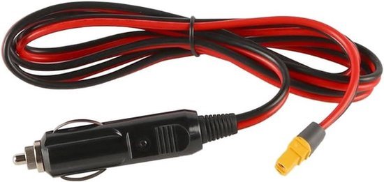 Hoogvermogen oplaadkabel XT60 connector 14AWG voor auto vrachtwagen camper