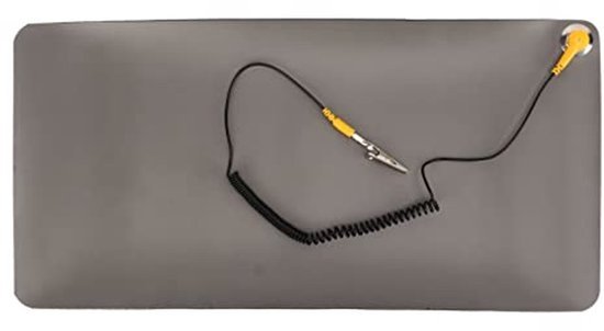 Antistatische Mat, 3 Laags Hoge Temperatuur Weerstand Antistatische Bureau Mat Rubber voor Onderhoud
