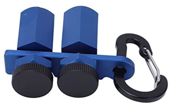 Trapmeter, Metalen Trapmeter Fijn Vakmanschap Stevige Hex Flat Multifunctioneel voor Rafter Layout (Blauw)