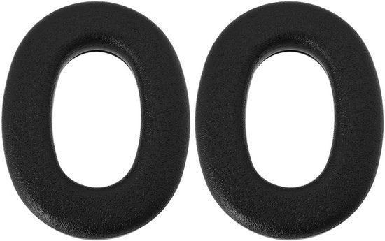 1 Paar Oortelefoon Hygiëne Set Hoofdtelefoon Spons Oorbeschermers PVC Spons Oorbeschermers Compatibel met 3 M Peltor Optime III 103x80x17mm Zwart