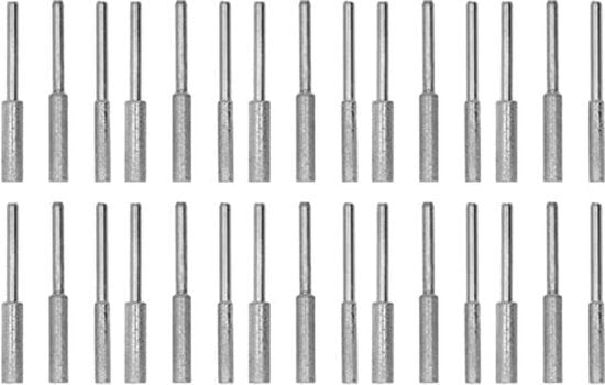 30 Stks Kettingzaag Slijper Steen Kettingzaag Slijpsteen Kettingzaag Slijper Kettingzaag Slijpbestand Kettingzaag Braam Kettingzaag Slijp Braam 4.0 Mm 4.8 Mm 5.5 Mm Slijpbestand 3 Mm Schacht Ge