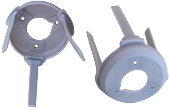 Mini 4 PRO rubberen dempers, camera gimbal schokdemper bal voor DJI Mini 4 PRO dempingskussen (grijs voor Mini4pro)
