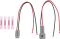 Connector Set - Vrouwelijke Mannelijke Plug - 2-Pin - Geschikt voor Auto Motor 1 Set 2-Pin Pre-Wired Vrouwelijke & Mannelijke Connector Plug 6180-2321
