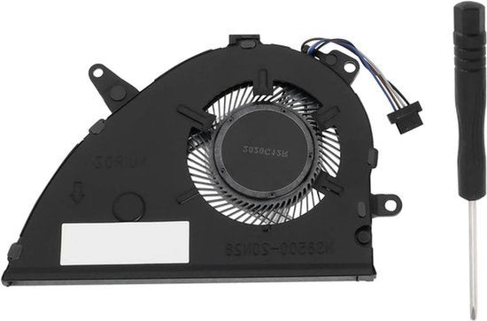 CPU koelventilator - Vervangingsonderdeel - 1 stuk - Compatibel met HP Pavilion 15-CS 15-CW serie laptop - Zwart - 4-pins - NS85B00-17K24 - L25584-001