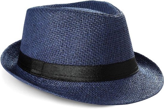 Panama hoed Mafia gangster heren Fedora Trilby Bogart hoed heren jaren 20 Gatsby kostuum accessoires