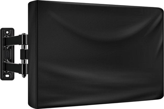 TV-hoes voor buiten 50-52 inch - tv-schermbeschermer - waterdichte en weerbestendige flatscreenhoes voor buiten - 210D stof - 51,2 x 5,9 x 32,6 inch - zwart