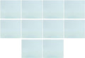Set van 10 transparante lashelm lenzen van polycarbonaat 138x122 mm voor optimale bescherming en helder zicht tijdens het lassen
