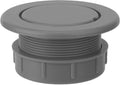 Parasol Parasol Gat Ring Plug en Dop Set, ABS Plastic Buiten Parasol Tafel Gat Hoes Tuinmeubelen Benodigdheden voor Tuintafels (Grijs)