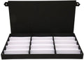 Zonnebril Organizer, 15 Rasters Meerdere Zonnebril Display Dozen voor Vrouwen, Mannen, Unieke Zonnebril Doos Sieraden Collectie Doos voor Zonnebrillen, Horloges, Armbanden, Oorbellen,
