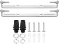 Plafondlicht Set 140 mm - 2 Sets - Stalen Montageplaat met Schroeven en Moeren