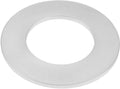 1PC Keuken Kraan Grote Basis Reparatie Ring Aluminium 70x40x3mm Kraan Reparatie Accessoires Platte Ring Voor Kraan Douche Fix Zilver