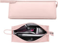 Reisetasje geschikt - Geschikt voor Dyson Styler en Dyson Supersonic Föhn - Reistas geschikt voor Dyson - Opbergtas - Reistas - Organizer - Roze - PU-leer draagbaar - Haarkrultang-accessoires - veilige bescherming