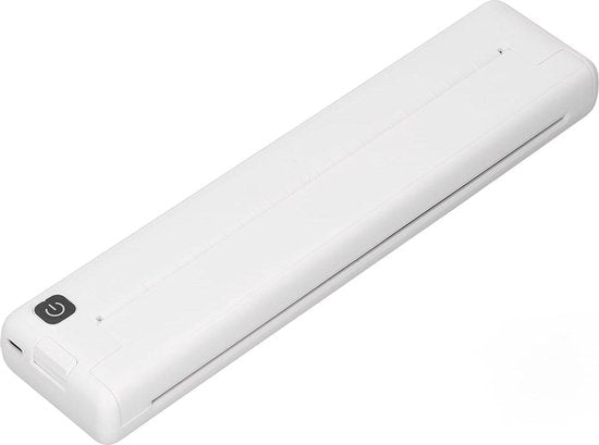 Draagbare A4 Draadloze Bluetooth Thermische Printer - Inktloze Mobiele Printer voor Reizen Thuis Kantoor - Ondersteuning voor 210 Mm 218 Mm Thermisch Papier