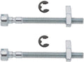 2 Sets Chain Adjuster Tensioner Schroeven Vervanging 530016110 530038593 Compatibel met McCulloch MacCat 335 435 Compatibel met Husqvarna 36 41 136 Metaal