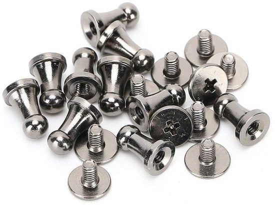 Klinknagel met ronde kop Monnikskop Pistool Kleurspijkers Klinknagels Schroefknoop Decoratie Accessoires Ornament DIY Klinknagelbevestigingen Ronde klinknagel Knopen Leer
