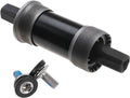 Binnenlager trapas - Vierkant - Verzegeld - Zwart - Fietsas - Waterdichte schroeven - Mountainbike - Fiets - MTB 68 mm - Geschikt voor mountainbike - Zwarte trapas