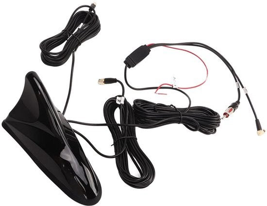 12V Shark Fin Antenne GPS DAB FM WIFI Hooggevoelige Universele Radio Antenne