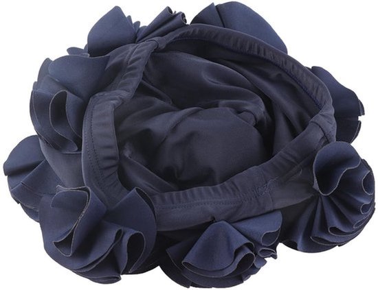 Badmuts, huidvriendelijke robuuste en duurzame badmuts 3 dimensionale bloemen voor lang haar om te zwemmen voor vrouwen