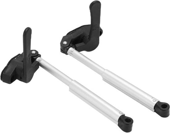 RV raamsteunstang - telescopische raamhefstang - aluminiumlegering - caravan jacht - hoge taaiheid - geschikt voor RV raam - zilverkleurig