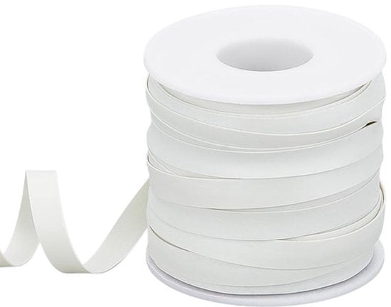 27 m Elastische Tape Voor Naaien 8mm Brede Witte Elastische Tape Zwemmen Platte Tapes Elastiek Strips Zwemmen Platte Strip Zwemmen Accessoires Voor Kleding Taille Tapes Naaien Ambachten