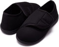 Heren en Dames Pantoffels - Zorgschoenen met Klittenband - Ademend Maasmateriaal - Ziekenhuis en Revalidatie Slippers - Comfortabel Binnenschoenen - Ideaal voor Ouderen en Zorgbehoevenden (XL,44/45)