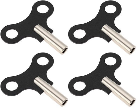 stuks klokopwindsleutel 4,5 mm vierkant gat klokreparatietool houten klokgereedschap compatibel met Ridgeway compatibel met Howard Miller compatibel met Seth Thomas