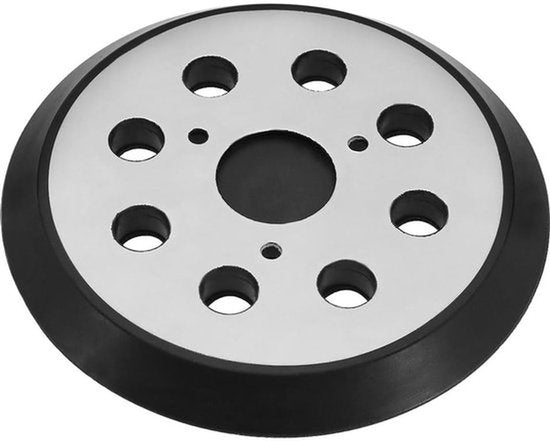 5 Inch 8 Holes Backing Pad Compatibel met DeWalt DT3600 DW420 DW421 DW423 D26453 D26451 Compatibel met Makita BO5010 / K BO5021 / K BO5030 / K Orbital Schuurmachine