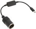 5V USB C Mannelijk Naar 12V Auto Sigarettenaansteker Voedingsadapter Converter voor Auto Elektronica Accessoires