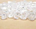150pcs 10x10mm Double Cone Beads - Kristal Bicone Faceted Acryl Kralen