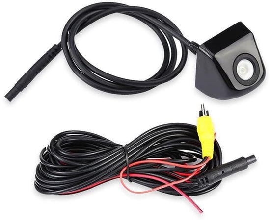 Achteruitrijcamera's voor voertuigen, achteruitrijcamera's voor auto's, CCD-achteruitrijcamera's, parkeercamera's met nachtzicht, waterdicht (zwart)