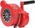 Handmatige sirene met slinger - Draagbare luide alarmsirene voor tornado's en luchtalarm - 120dB