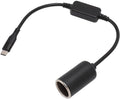 USB C naar sigarettenaansteker adapter, USB C mannelijke naar 12V sigarettenaansteker adapter voor dashcam GPS auto LED lichtstrips