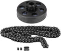 3/4" centrifugaalkoppeling, 12 tands kettingschroefsets Go Kart-ketting met 35 kettingschroefsets, geschikt voor Go Kart Mini Bike