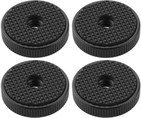 stuks 1/4 inch camera aluminiumlegering vrouwelijk duimwiel 26 x 6,5 mm camera borgmoeradapter voor camera naar microfoon statiefverbinding