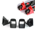 Isofix-anker Universele Isofix-autoadapter Montagesystemen voor autostoelen (zwart)