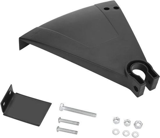Struik Trimmer Guard Plastic Vervangende Cover - Past op Bosmaaier met 1in (25mm/25.4mm) - Zwart