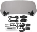 Motorfiets Voorruit Deflector, Universele 28 Mm Voorruit Extension Spoiler Voorruit Air Deflector Met Verlengarm Scharnier(Transparant klein) Andere wijzigingen
