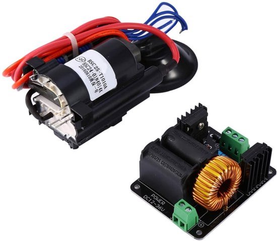 ZVS coil flyback driver voor Yes-cob, ladders en Mar-x generatoren met een spanning van 12-36V voor efficiënte stroomvoorziening en betrouwbare prestaties