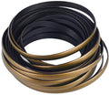 Gouden rotan reparatieset 10m rieten reparatiemateriaal kunststof rotan rieten rol waterdicht rotan reparatiemateriaal voor tuin, terras en rotan stoel bank opbergmand