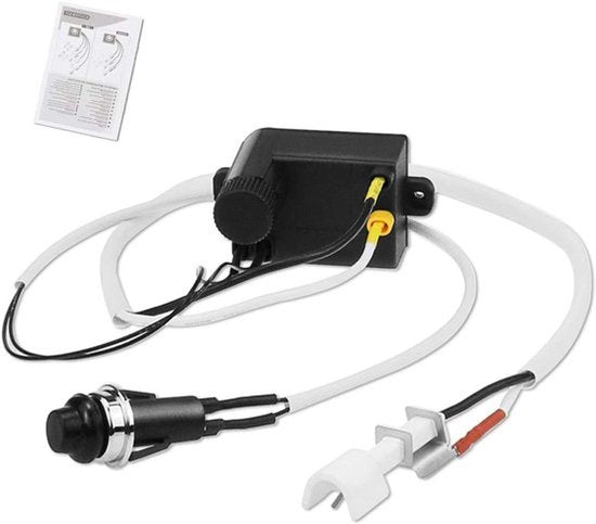 Ontstekerset voor gasgrill Spirit E210, S210 & E310, SP310 - Drukknop Piezo - Reserveonderdelen met Frontbediening